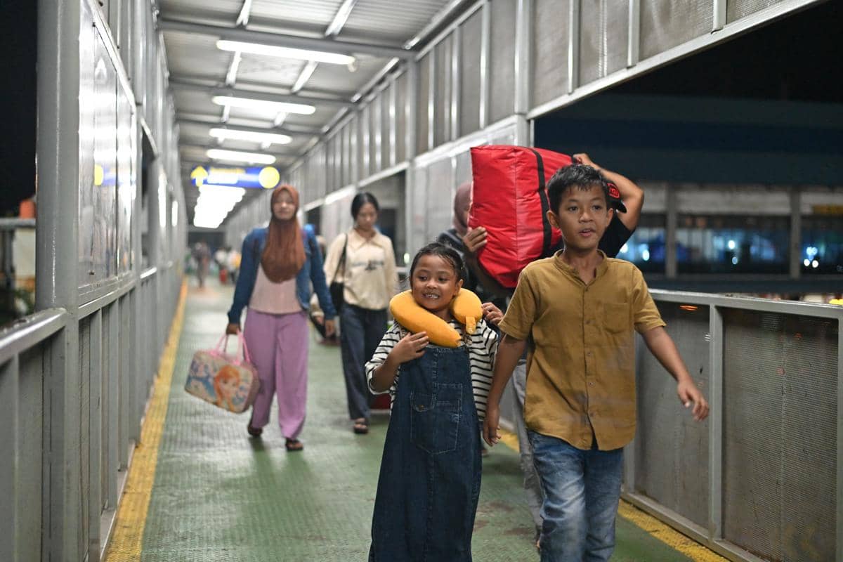 Arus Mudik H-7 Lebaran, 40.794 Penumpang Sumatra Menyeberang ke Jawa