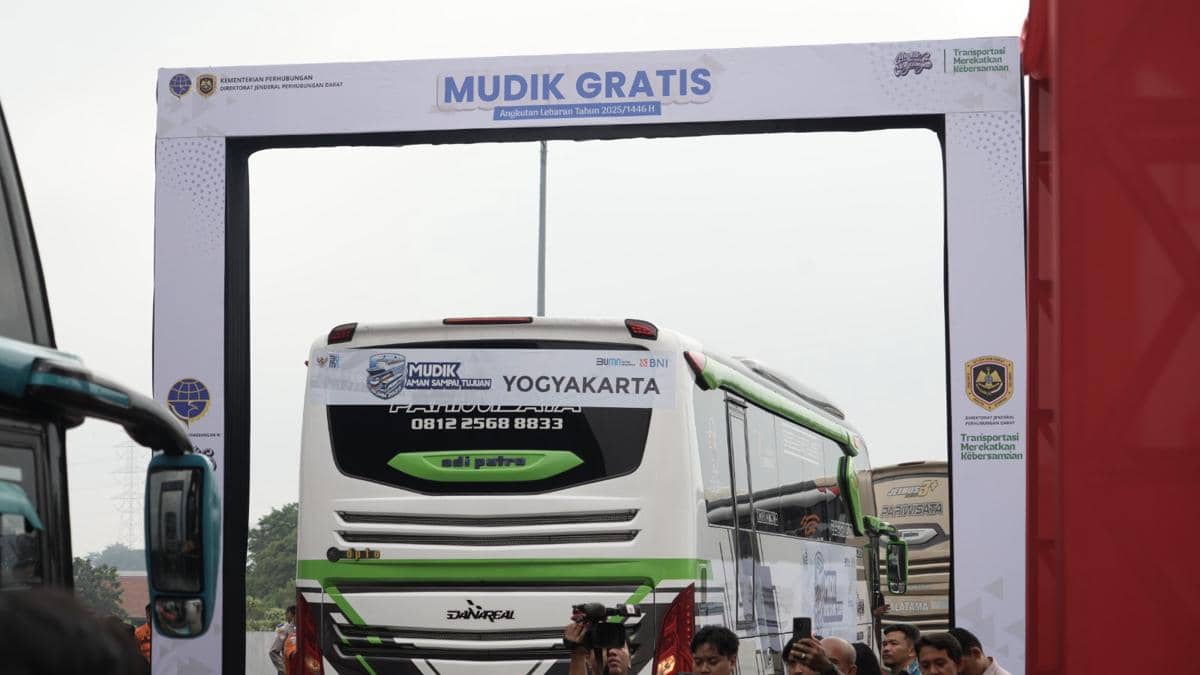 Kemenhub Siapkan 41 Bus Mudik Gratis, Catat Tanggal Daftarnya!