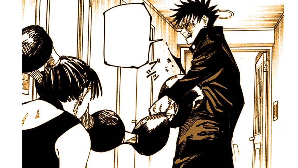 Remi menyerang Megumi dengan rambutnya - Jujutsu Kaisen