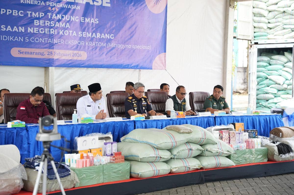 bea cukai, kratom, ekspor ilegal