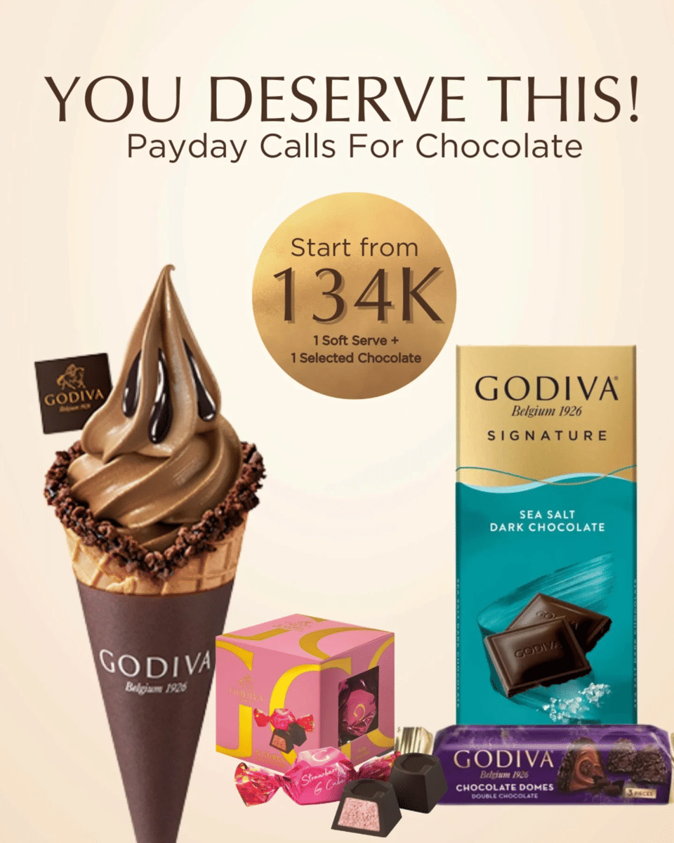 Promo gajian Februari 2026 di Godiva