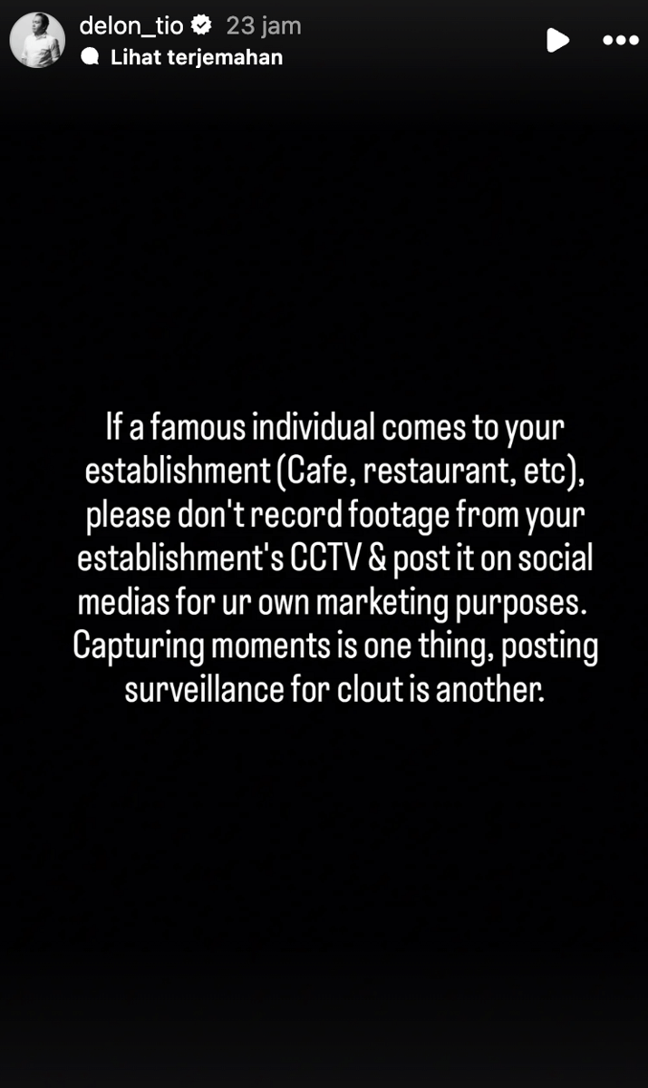 unggahan Delon Tio