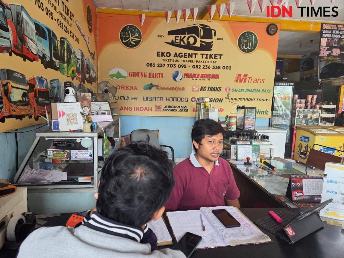 Harga Tiket Bus Mudik Lebaran di Tabanan Naik Hingga 70 Persen
