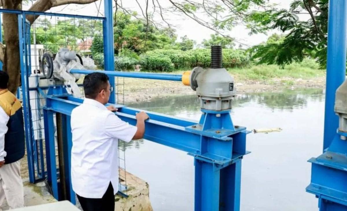 Pemprov Banten Normalisasi Sungai Cirarab, Bendung Sarakan Difungsikan