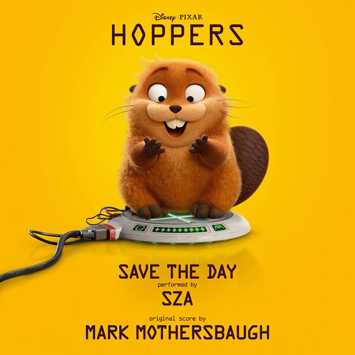 Artwork lagu Save the Day dari SZA yang jadi soundtrack film Hoppers