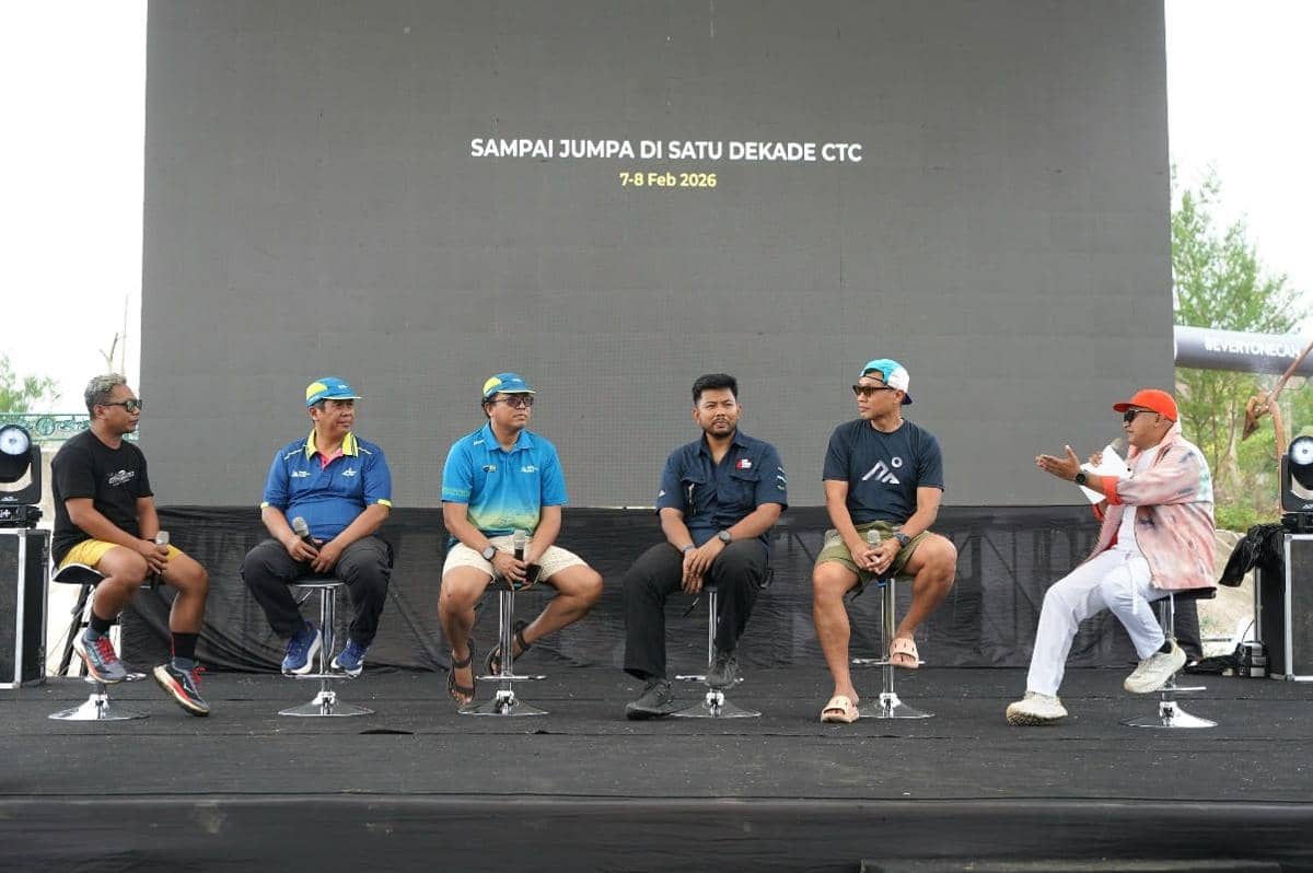 Race Owner Trail Run bersepakat untuk menggelar ajang Indonesia Trail Run Series untuk semakin memposisikan olahraga lari trail. Kesepakatan itu tercapai pada momentum 1 dekade  Coast To Coast Night Ultra Trail Run 2026 di Pantai Selatan Yogyakarta beberapa waktu lalu. (Dok. Istimewa)