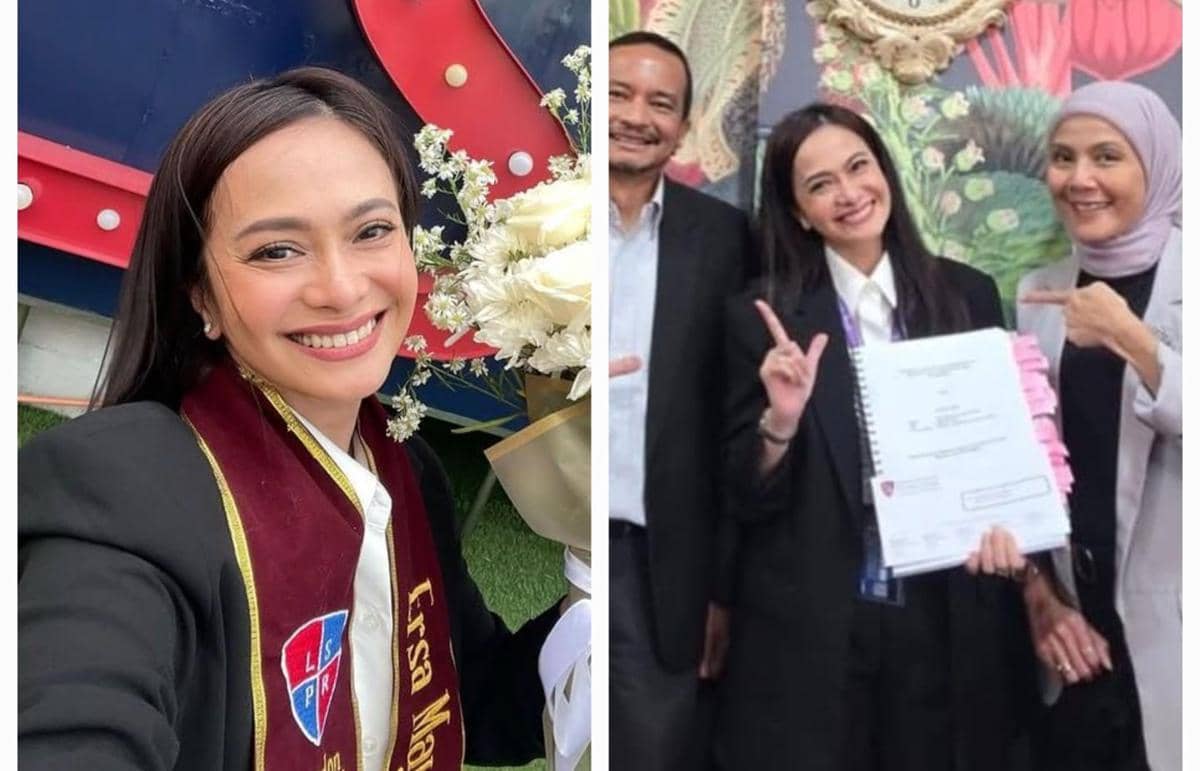 9 Potret Ersa Mayori Lulus Sidang Tesis, Jadi Master Ilmu Komunikasi