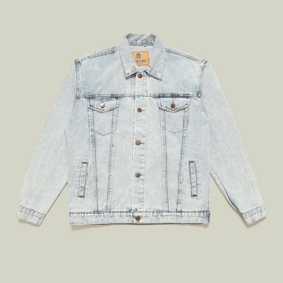 Trondheim Jaket Denim Ferdinand Sandwash Bleach