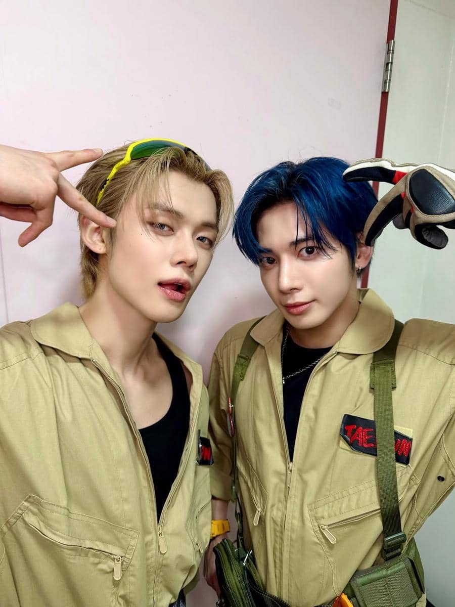 Yeonjun dan Taehyun TXT