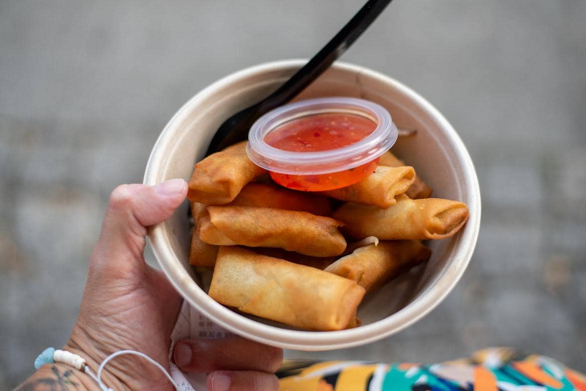 Resep Lumpia Makaroni Carbonara, Ide Jualan Takjil Kekinian