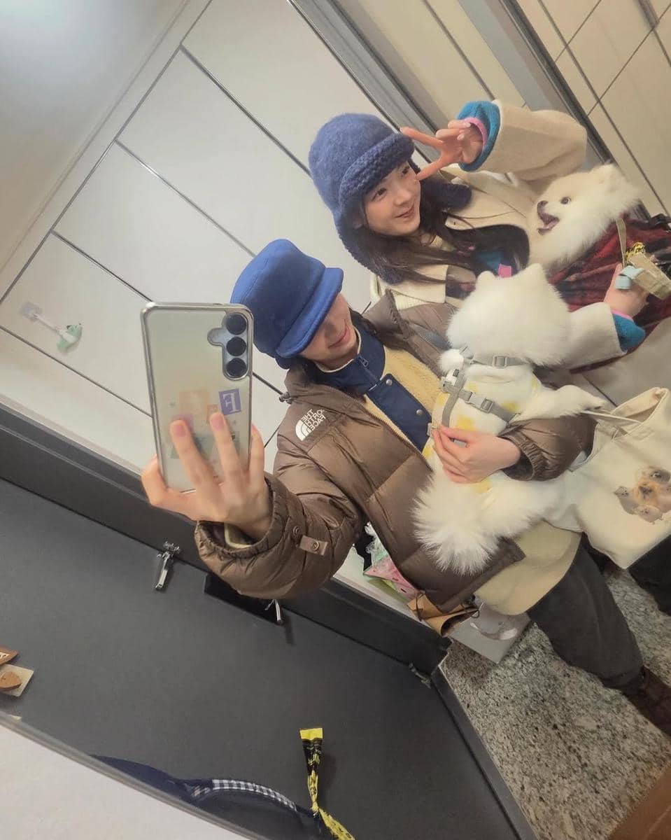 potret Lia ITZY dan Chaewon LE SSERAFIM