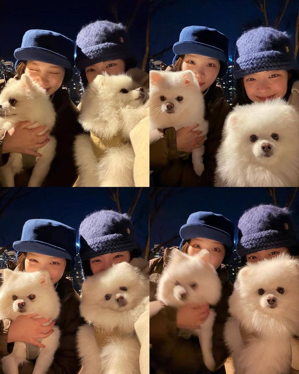 potret Lia ITZY dan Chaewon LE SSERAFIM