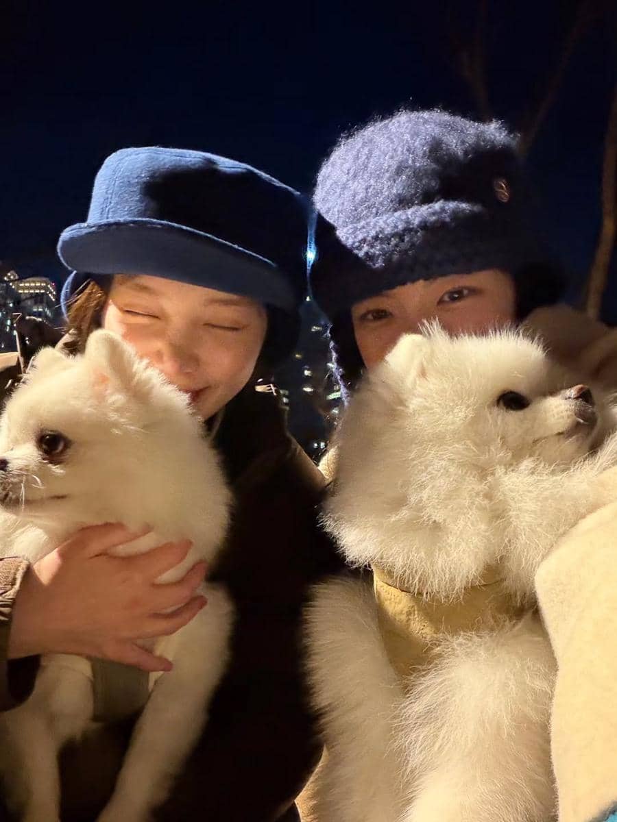 potret Lia ITZY dan Chaewon LE SSERAFIM