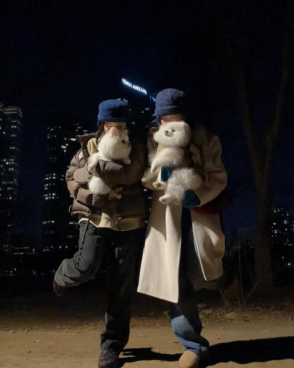 potret Lia ITZY dan Chaewon LE SSERAFIM