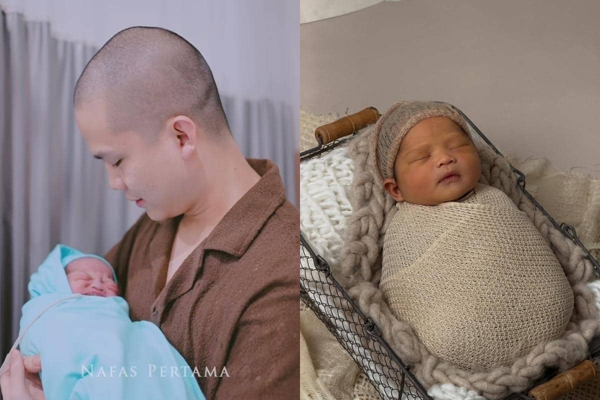 7 Potret Istri Cellos Melahirkan Anak Pertama, Ungkap Arti Nama