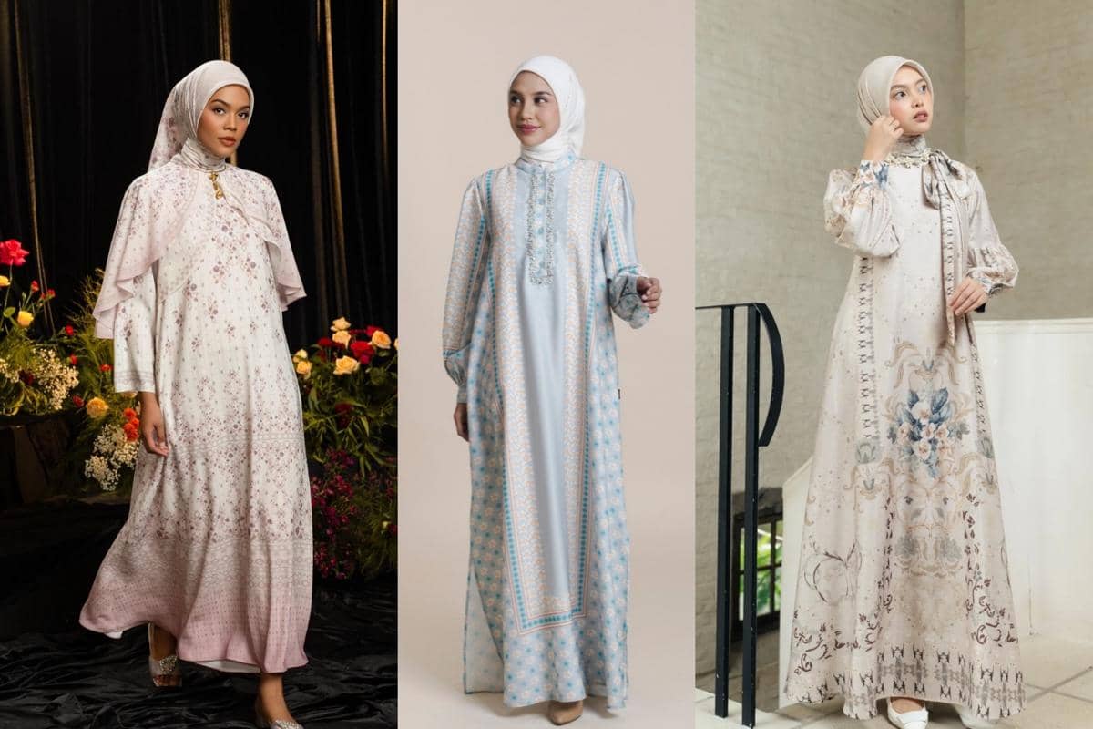 Inspirasi Gamis Lebaran 2026 Warna Pastel, Feminin dan Elegan!