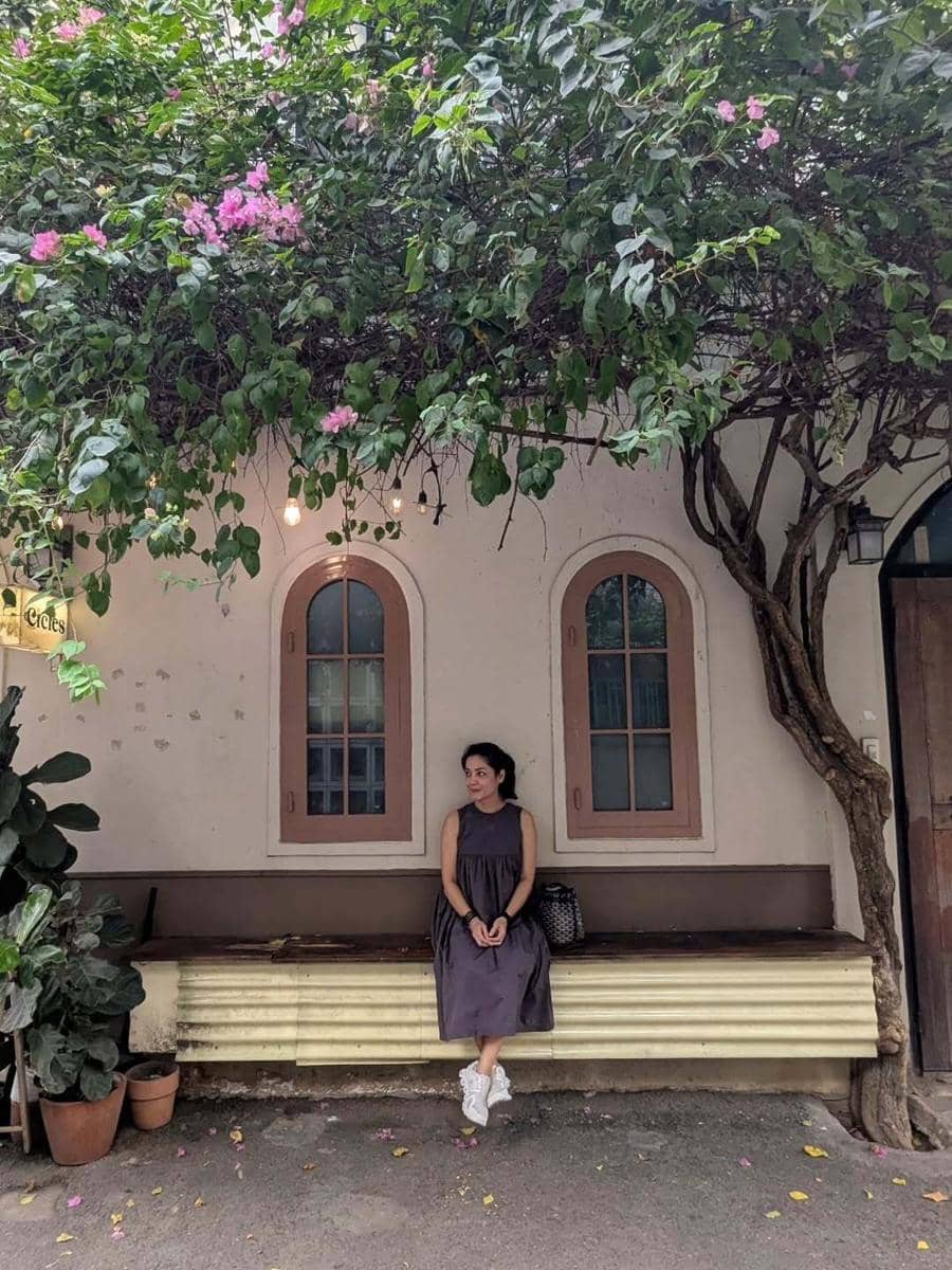 Lulu Tobing saat jalan-jalan di Vietnam