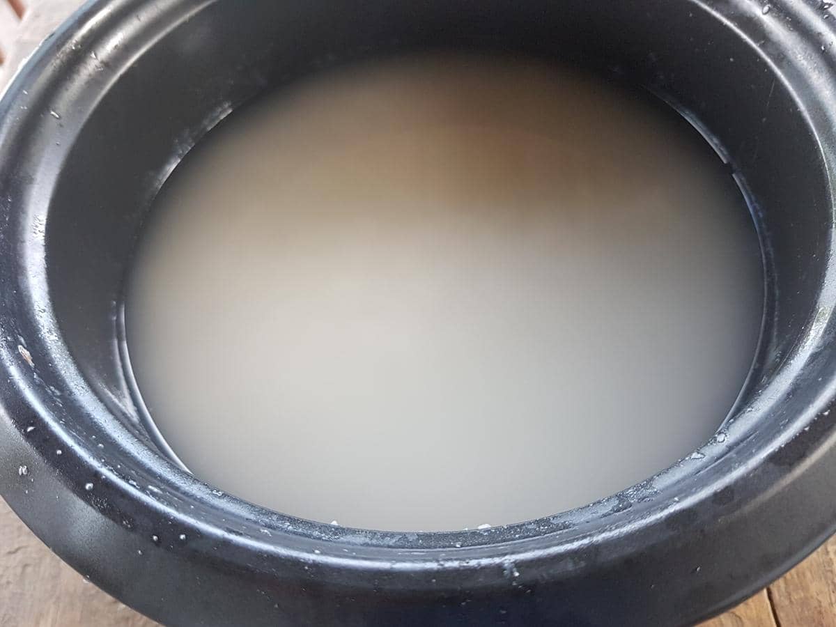 ilustrasi air rendaman beras