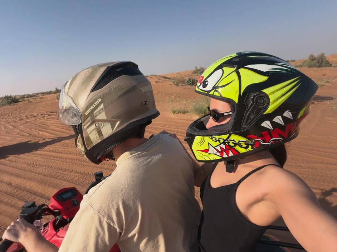 Valerie Thomas liburan ke Dubai bareng kekasih