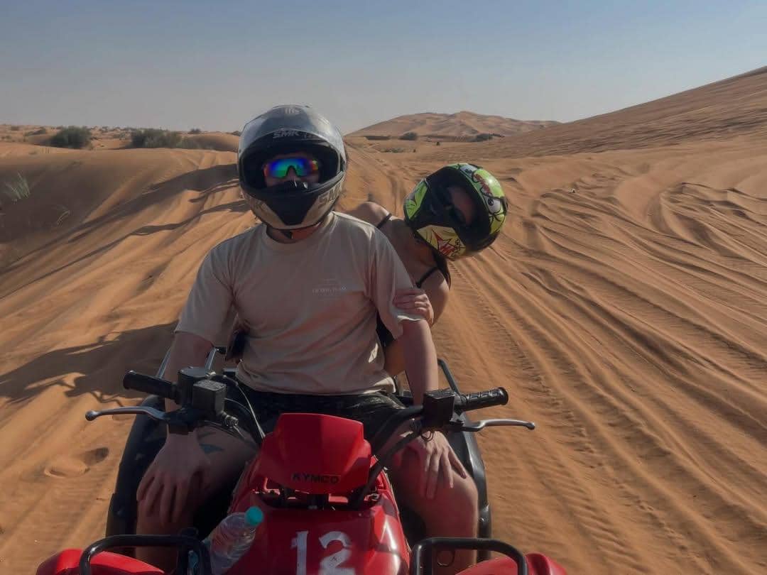 Valerie Thomas liburan ke Dubai bareng kekasih