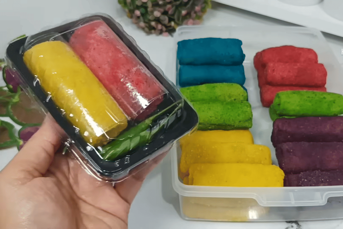 ilustrasi risoles warna-warni 