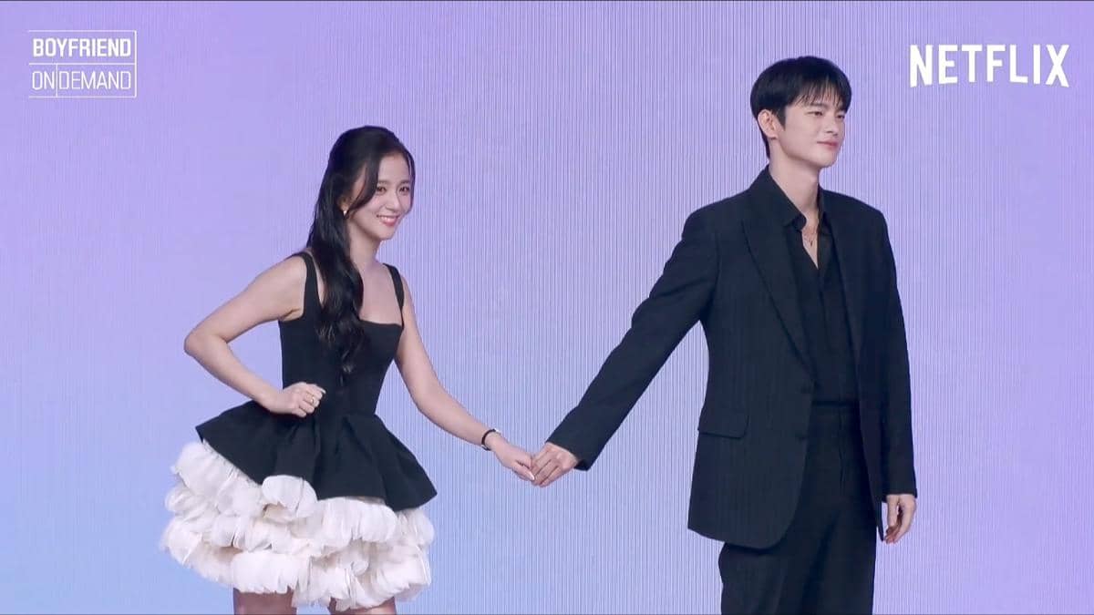 potret Seo In Guk dan Jisoo