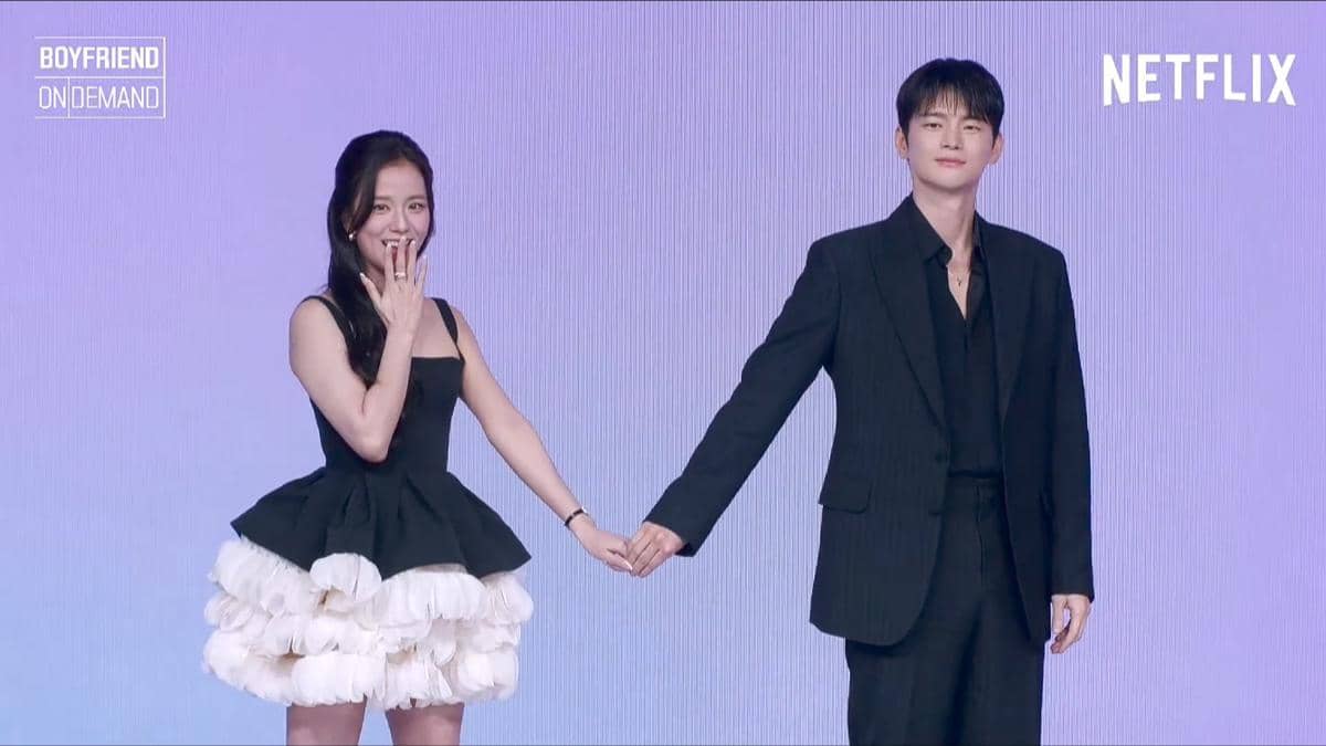 potret Seo In Guk dan Jisoo