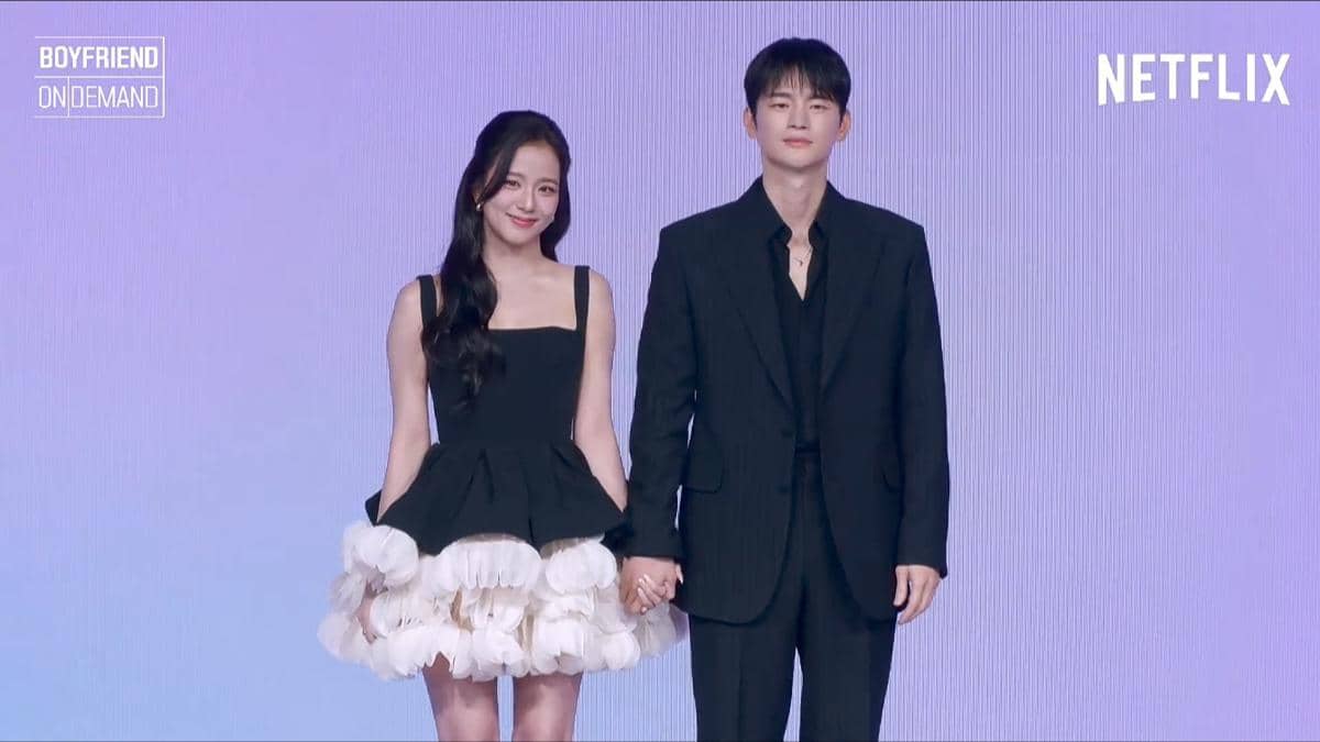potret Seo In Guk dan Jisoo