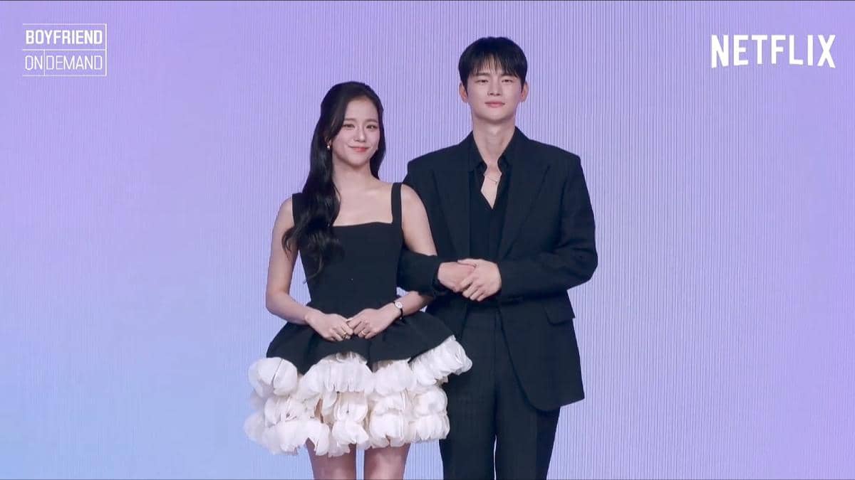 potret Seo In Guk dan Jisoo