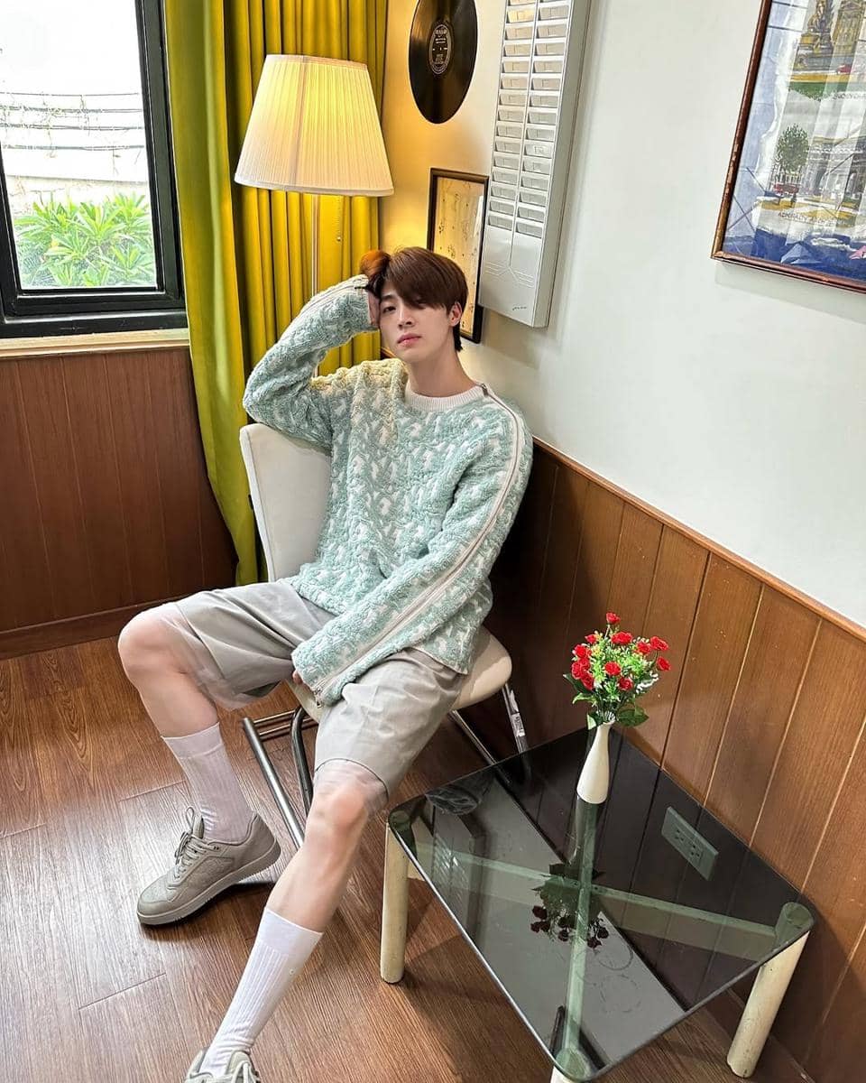 outfit Blue Pongtiwat