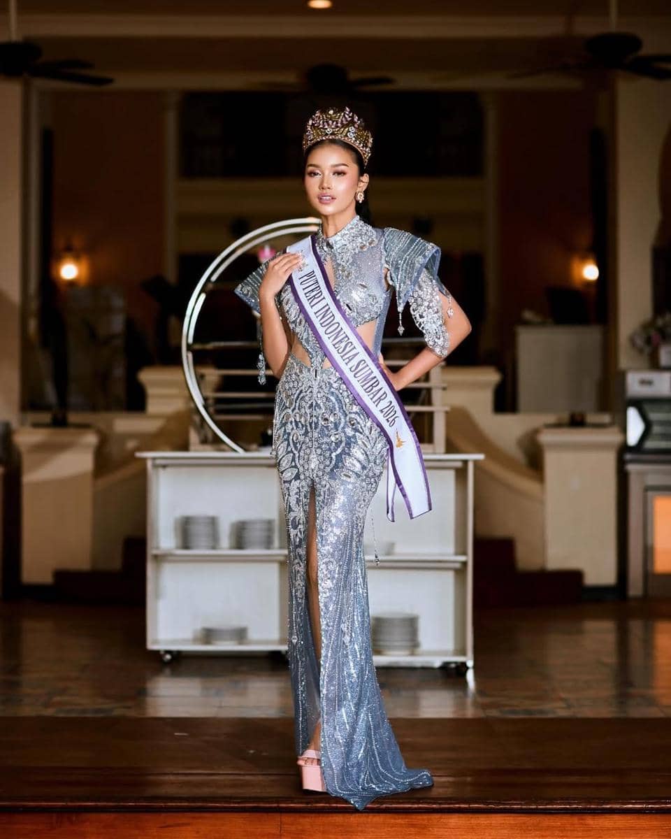 potret Najwa Putri Cahyani, Puteri Indonesia Sumatra Barat 1 2026
