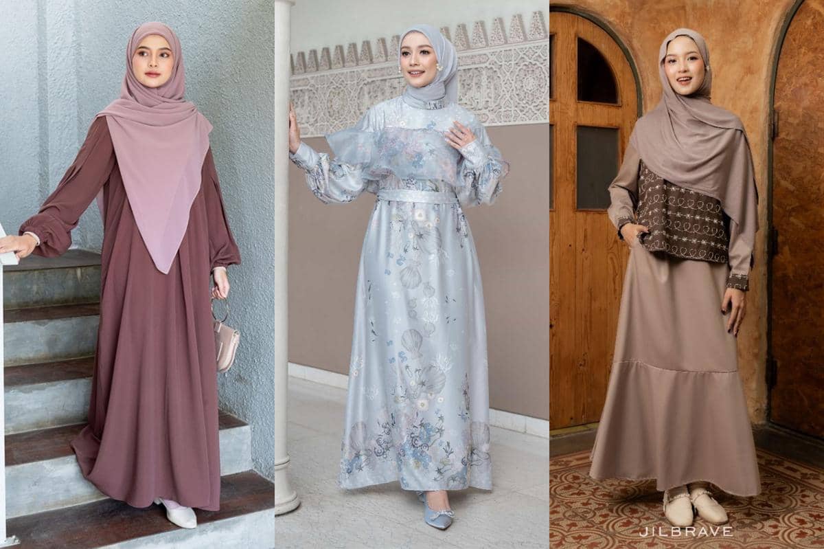 9 Gamis Lebaran 2026 Agar Terlihat Langsing, Banyak Pilihannya!