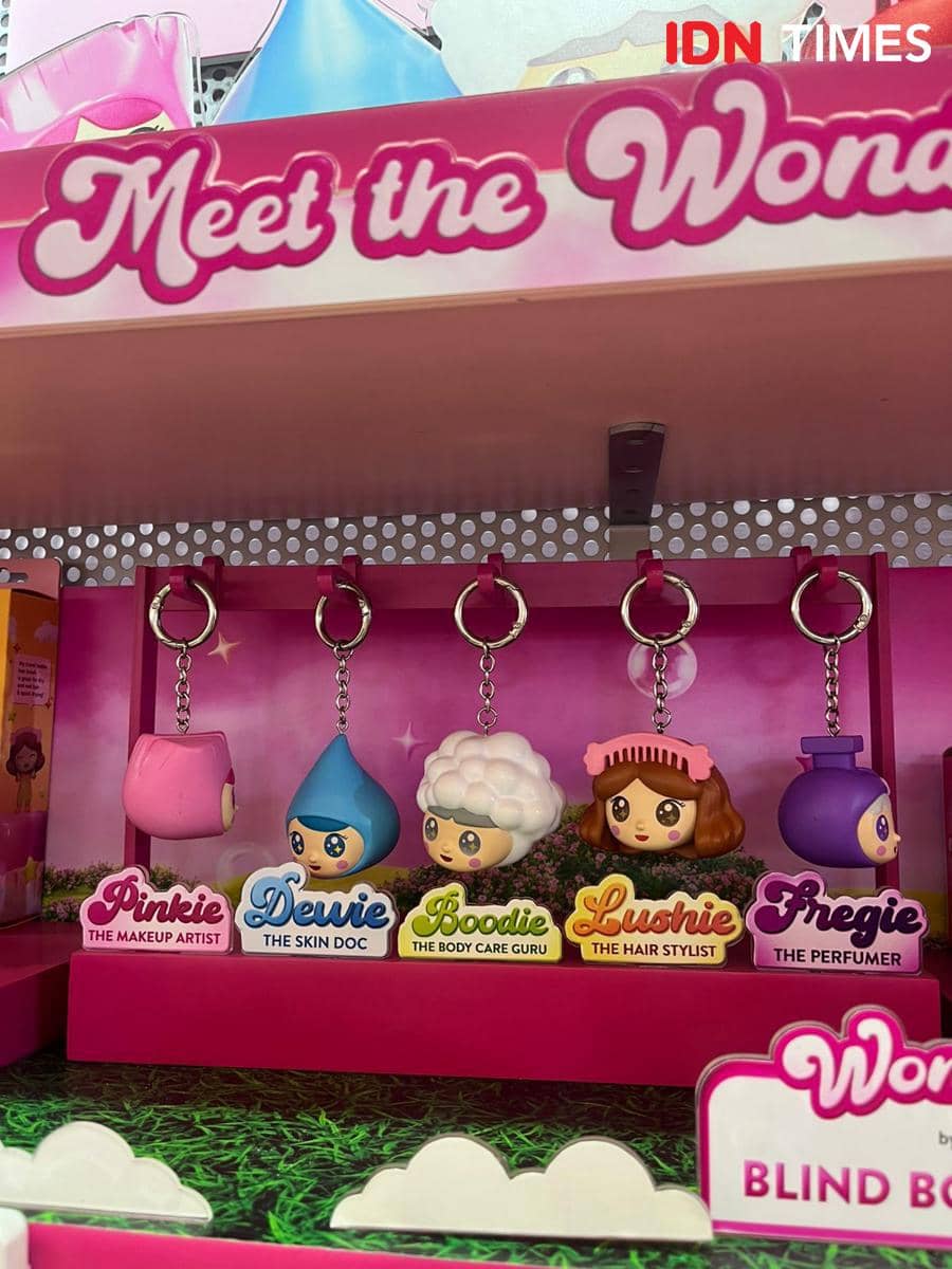 Sociolla 11th Anniversary Bazaar media tour pada Kamis (26/2/2026) di Laguna Atrium, Central Park, Jakarta Barat