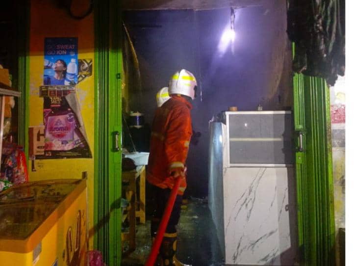 Kebakaran di Kota Tangerang