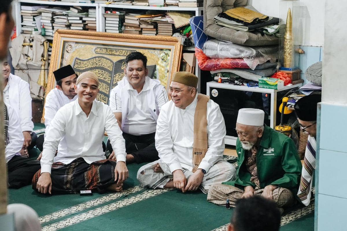 Safari Ramadan, Kaesang Silaturahmi ke Ponpes Abuya Muhtadi