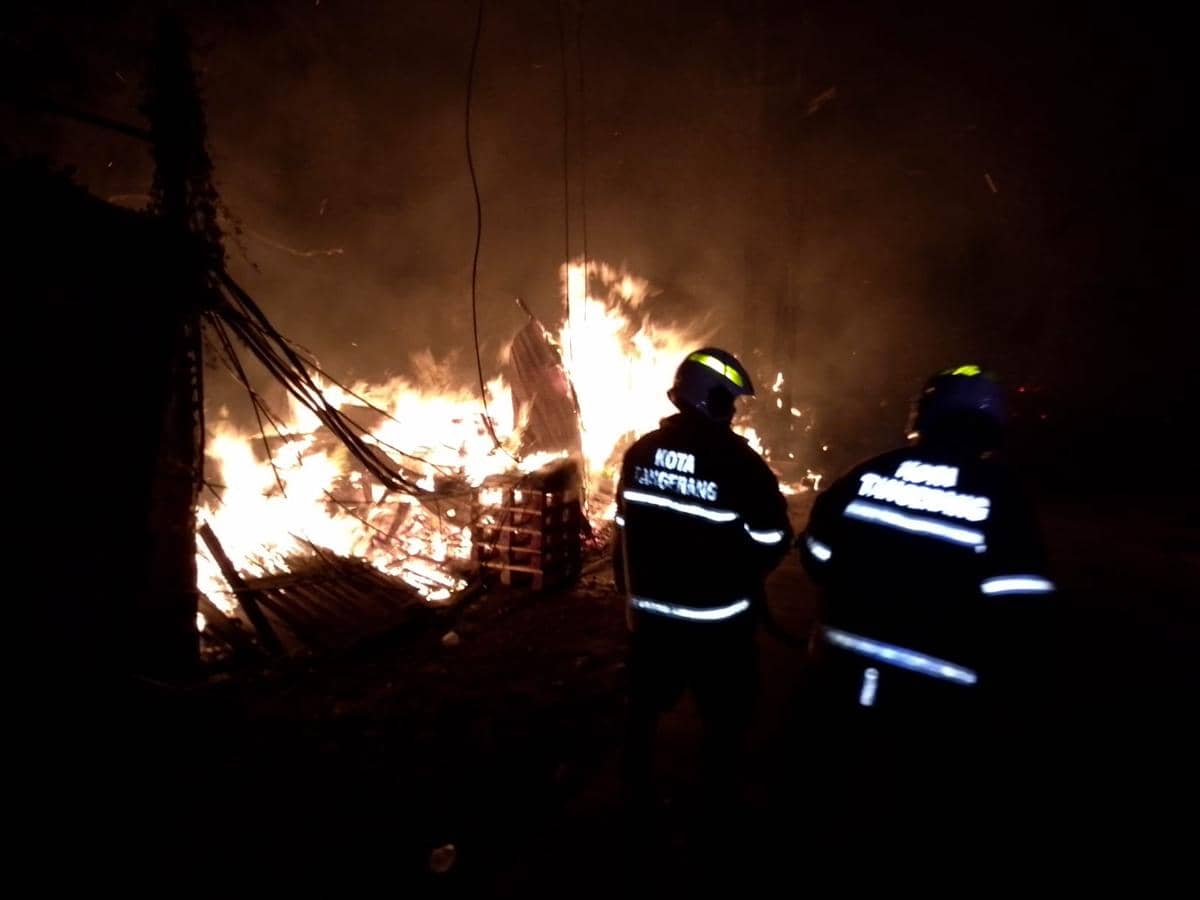 3 Kebakaran Terjadi Dalam Semalam di Kota Tangerang, 1 Korban Luka