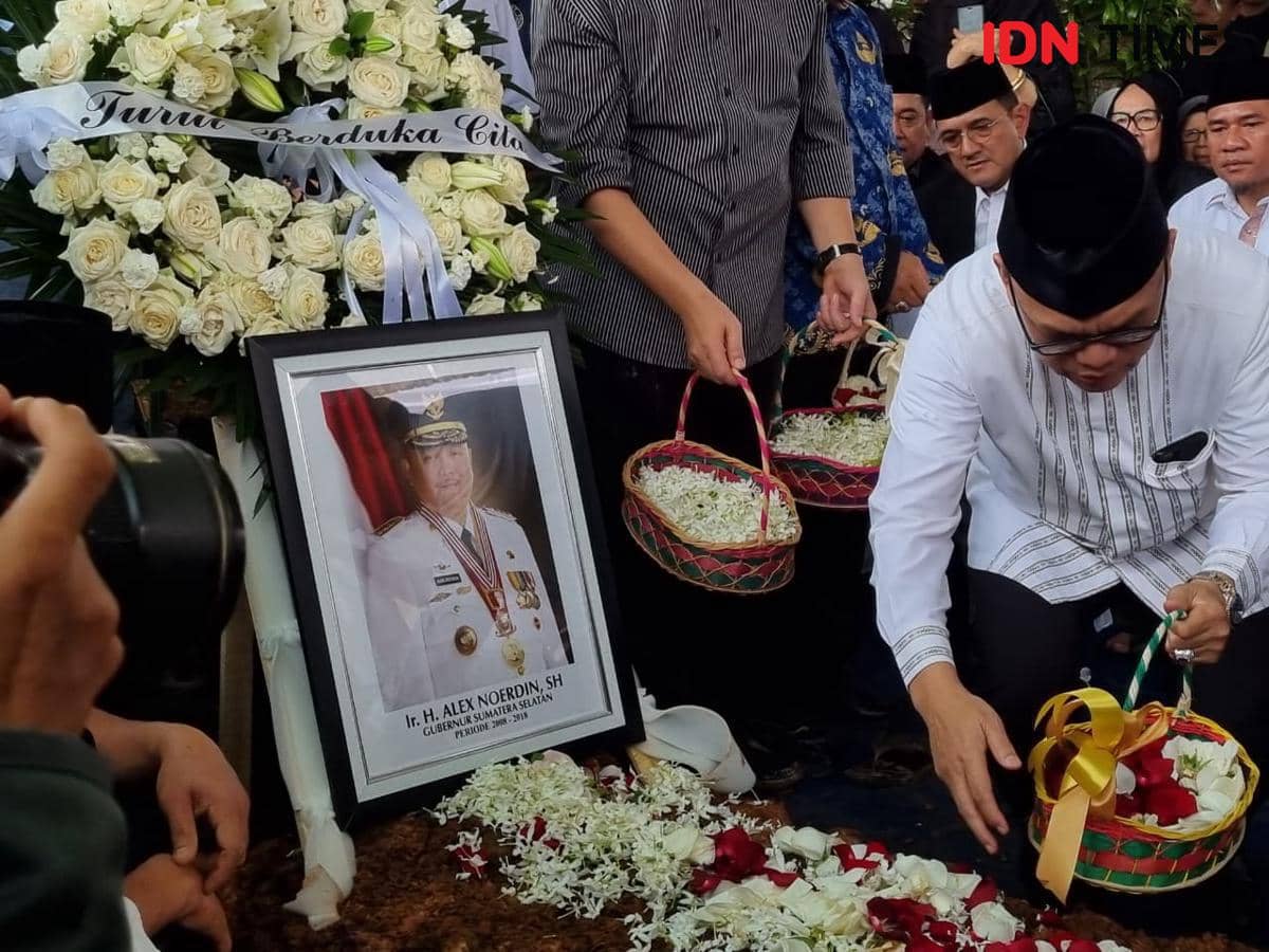 Tutup Usia, Kasus Hukum Mantan Gubernur Sumsel Alex Noerdin Dihentikan