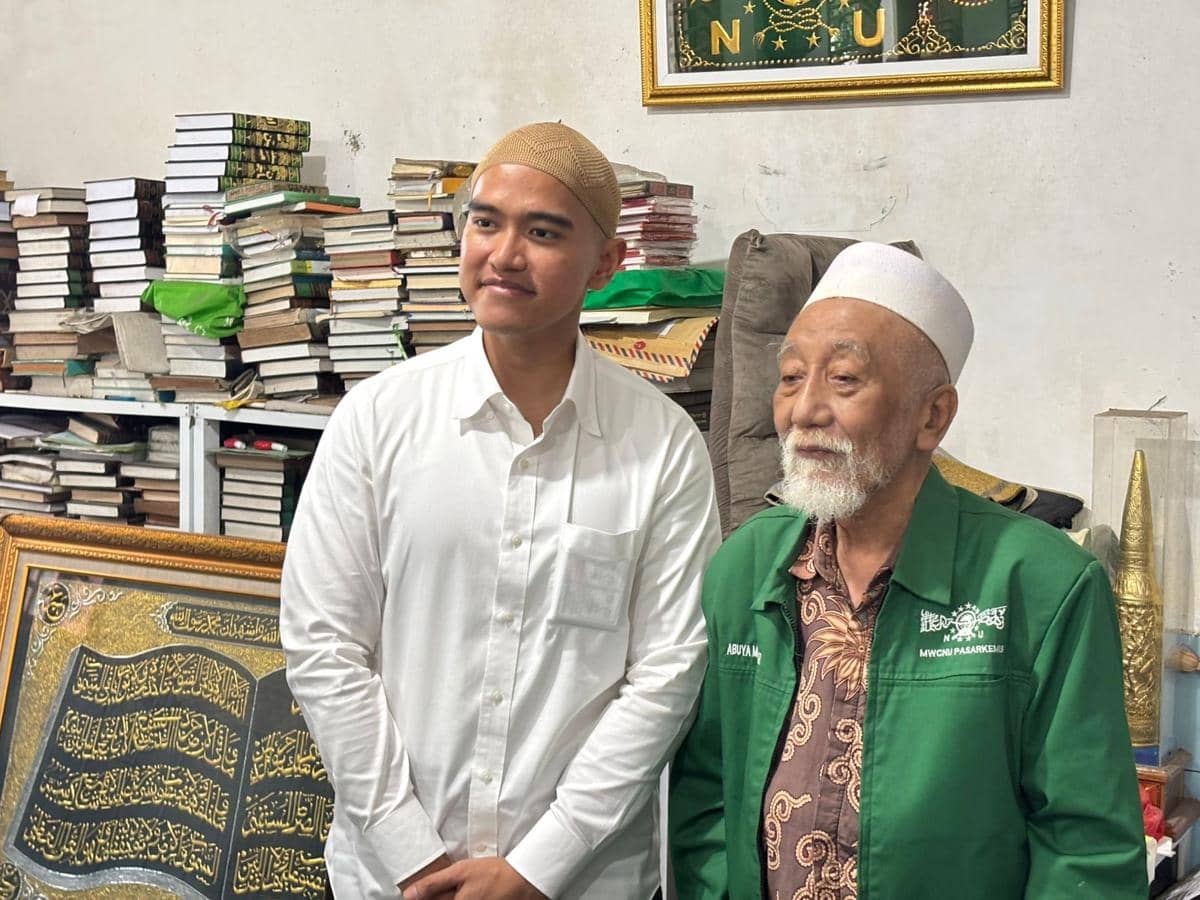 Safari Ramadan, Kaesang Silaturahmi ke Ponpes Abuya Muhtadi