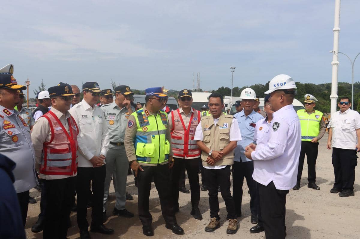 Kakorlantas Sambangi Bakauheni, Persiapan Mudik Lebaran 2026 Aman?