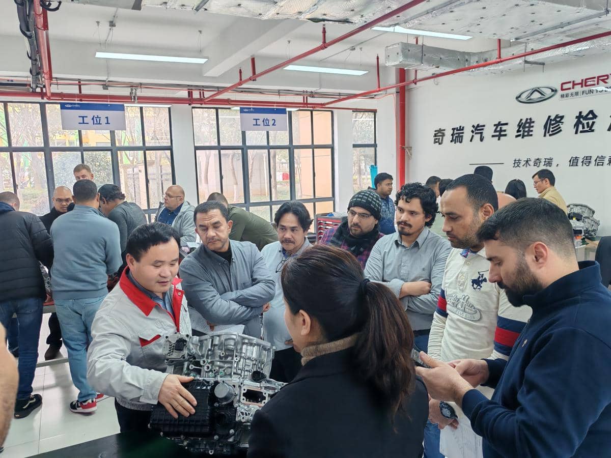 Chery Latih Teknisi dari 18 Negara, Perkuat Standar Layanan Global