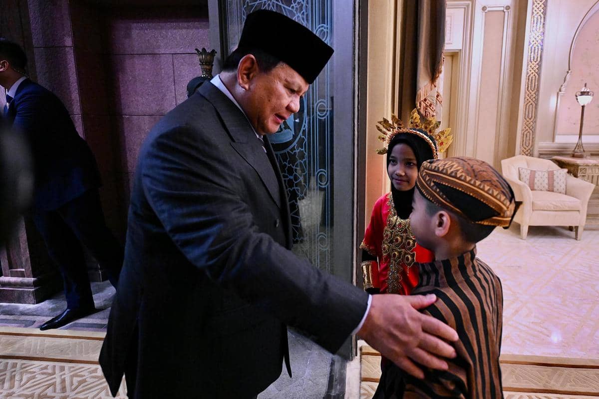 Presiden Prabowo tiba di Abu Dhabi (dok. BPMI Sekretariat Presiden)