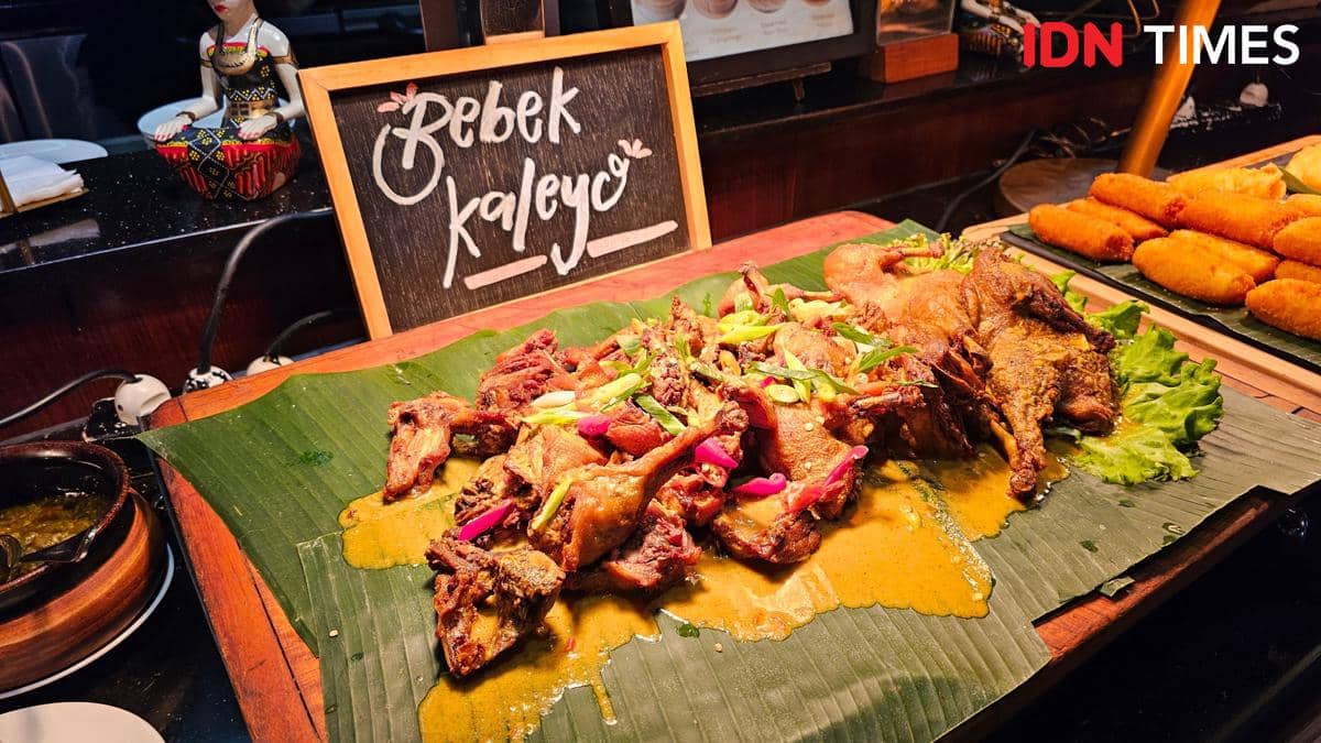 Menu makanan berbuka puasa di JHL Solitaire Gading Serpong