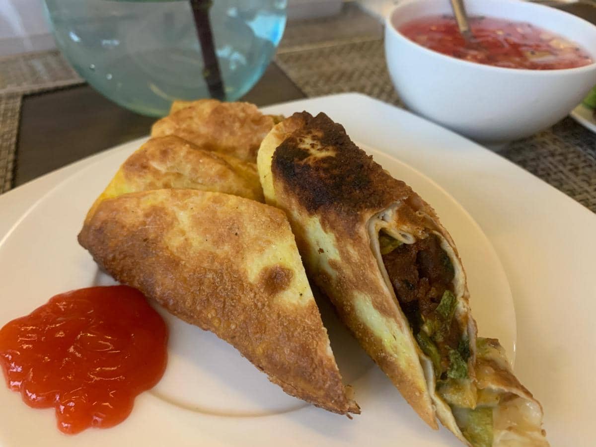 Kebab sajian di Hotel Santika Dyandra Premiere Medan (IDN Times/Doni Hermawan)