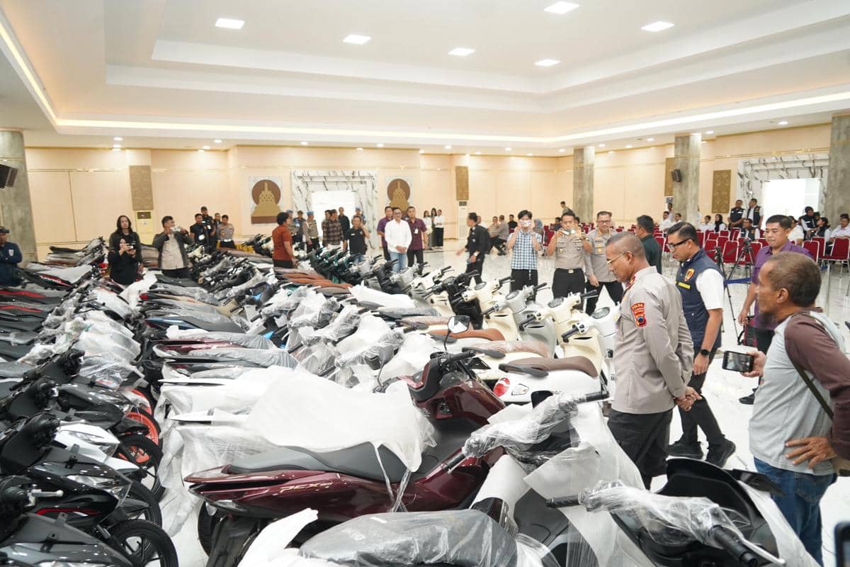 Ditreskrimum Polda Jateng Tangkap 2 Penadah Motor Bodong, Modus Kredit ke Leasing