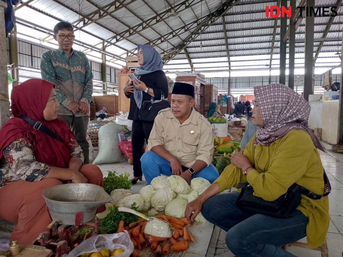 Pedagang Pasar Angkruksari Ngeluh Dapur MBG Tak Pernah Beli Bahan di Pasar