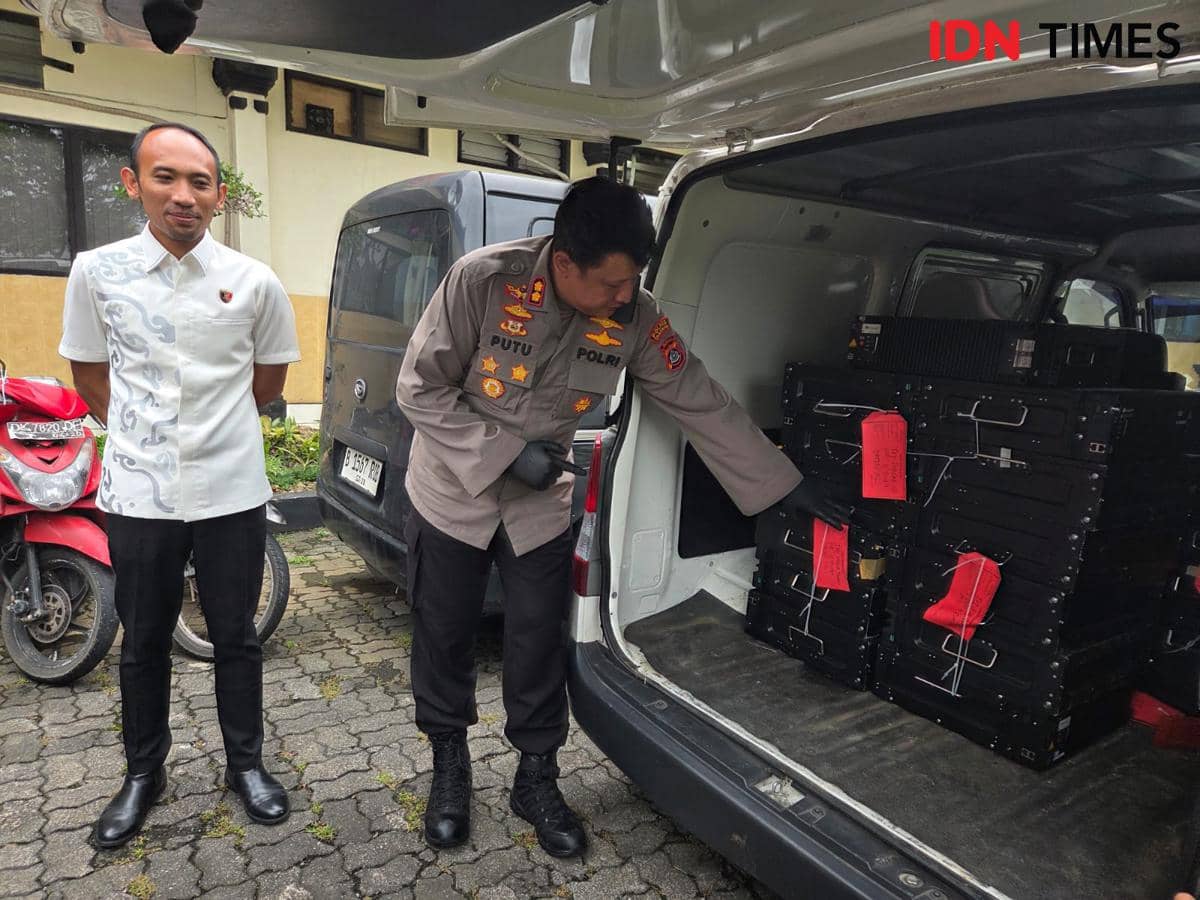 Karyawan Provider Curi Baterai Tower, Ada 25 TKP di Bali