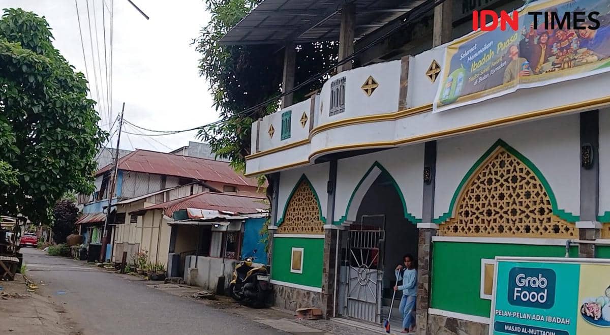 Suasana Kampung Pondol, Wenang, Manado, Sulawesi Utara, Kamis (26/2/2026). IDNTimes/Savi