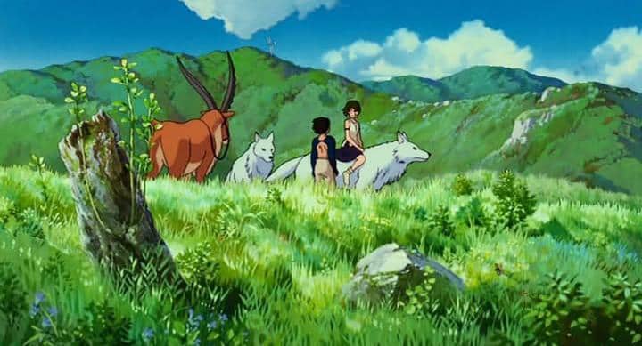 cuplikan film Princess Mononoke