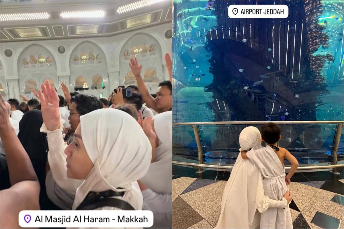 10 Potret Nathalie Holscher Umrah saat Ramadan 2026, ajak Buah Hati! 