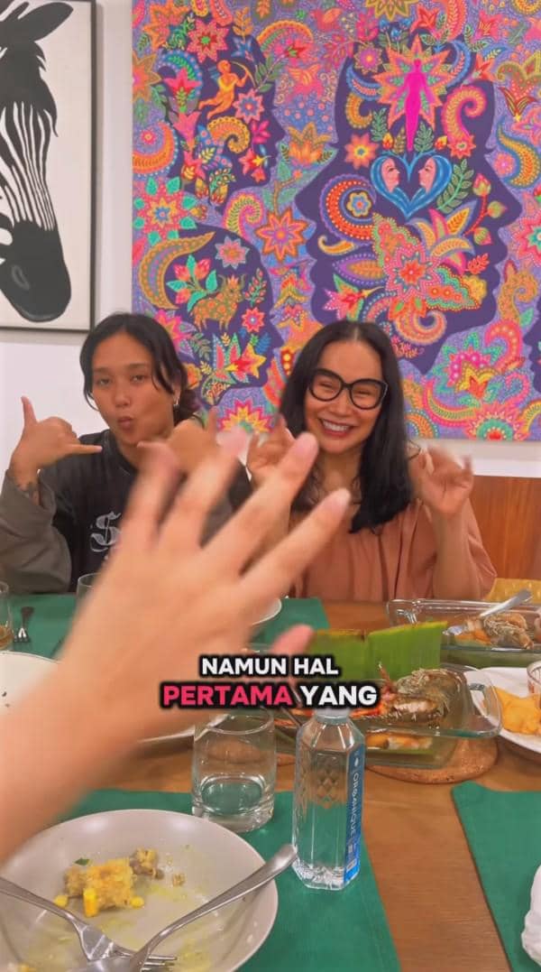 Stephanie Poetri pulang ke Jakarta